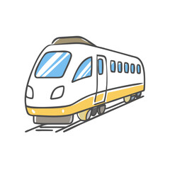 passenger train icon, passenger train vector illustration-simple illustration of passenger train, perfect for passenger train logos and icons