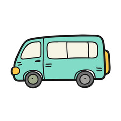 cargo van icon, cargo van vector illustration-simple illustration of cargo van, perfect for cargo van logos and icons