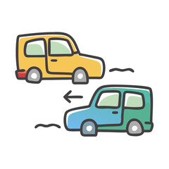 crossover icon, crossover vector illustration-simple illustration of crossover, perfect for crossover logos and icons