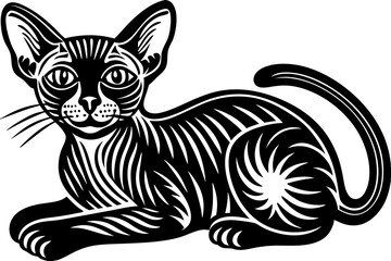 Powerful and captivating image of a wild cat in its natural environment, portraying strength, agility, and untamed beauty. Ideal for use in wildlife documentaries, nature-themed designs, conservation 