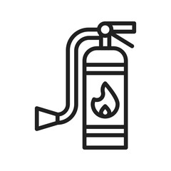 Fire Extinguisher icon vector image. Suitable for mobile apps, web apps and print media.