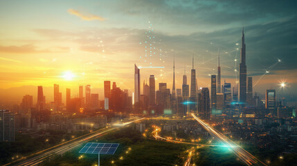 Fototapeta premium abstract technology background