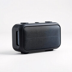 Obraz premium black case isolated on white background