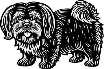 High-resolution image of a wild dog in its natural habitat, showcasing the raw energy, pack behavior, and survival instincts of this unique predator. Ideal for wildlife documentaries, educational cont