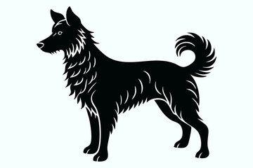 High-resolution image of a wild dog in its natural habitat, showcasing the raw energy, pack behavior, and survival instincts of this unique predator. Ideal for wildlife documentaries, educational cont