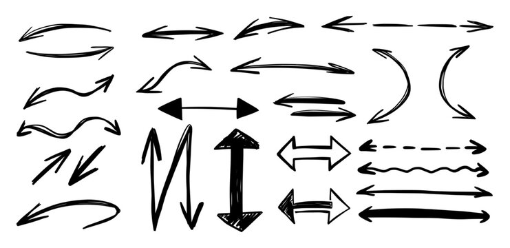 Double sided arrows set