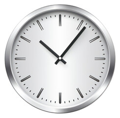 PNG Clock silver shape deadline.