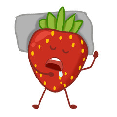 illustration, food, fruit, cartoon, vector, set, icon, isolated, fresh, strawberry, cute, healthy, cherry, funny, pear, background, character, apple, lemon, orange, design, organic, banana, collection