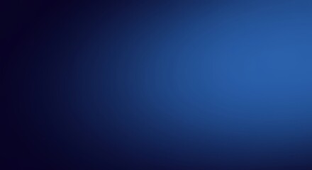 Obraz premium Deep blue to dark gradient background abstract design with smooth transition for digital use