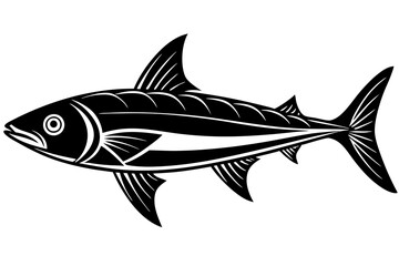 Clean and scalable fish vector illustration perfect for aquatic-themed designs, seafood branding, marine education materials, and creative digital projects. Easily editable and ideal for use in logos,