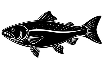 Clean and scalable fish vector illustration perfect for aquatic-themed designs, seafood branding, marine education materials, and creative digital projects. Easily editable and ideal for use in logos,