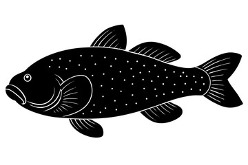 Clean and scalable fish vector illustration perfect for aquatic-themed designs, seafood branding, marine education materials, and creative digital projects. Easily editable and ideal for use in logos,
