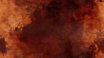 Fototapeta premium A textured abstract design featuring deep rust and copper tones.