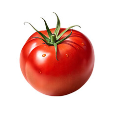 tomato isolated on white