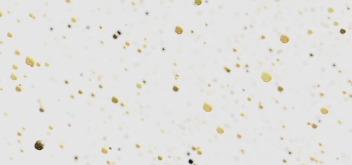 Elegant texture with gold confetti on white. Perfect for backgrounds, websites, and design projects.