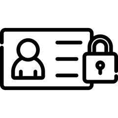 Secure Data Icon