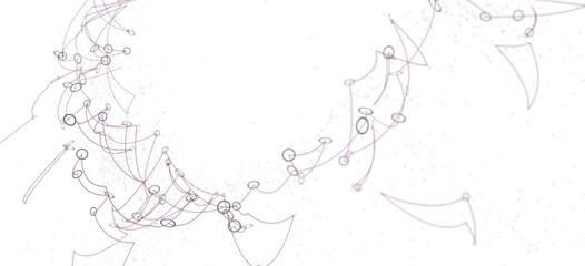 Abstract background with network connections, lines, and dots. Perfect for technology, connection, and communication concepts.