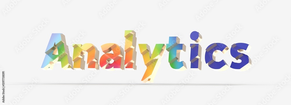 Poster abstract 3d rendered text art. perfect for business, data, and technology concepts.