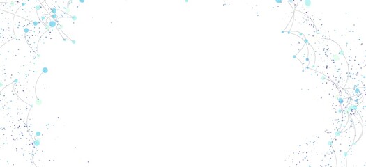 Modern technology background with network connections and dots. Perfect for websites, presentations, and more.