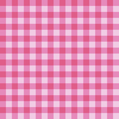 Gingham seamless geometric pattern. Vector background