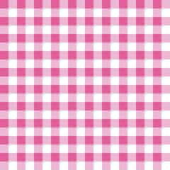 Gingham seamless geometric pattern. Vector background