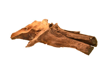 firewood isolated on white background