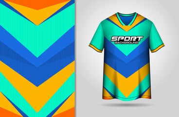 Colorful sports jersey background
