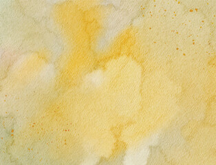 A vibrant yellow watercolor background with a mix of light and darker yellows, creating a dynamic, textured effect
