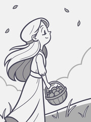 A Feninine Character 