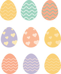 easter eggs collection