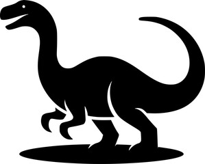 Silhouette of a Dinosaur, Perfect for Educational Resources © SWEET