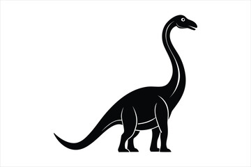 dinosaur sauropod silhouette