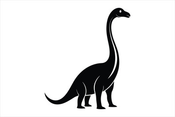 dinosaur sauropod silhouette