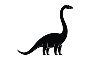 dinosaur sauropod silhouette