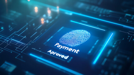 Digital payment approval action virtual environment graphic content technology viewpoint cybersecurity concept