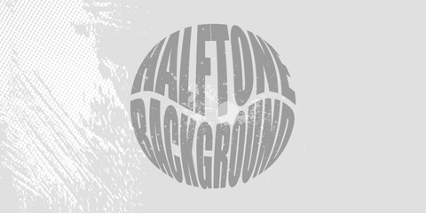 halftone on white background. Vector dots glitter or halftone glitter pattern texture Pop Art Style Background