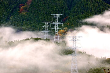 雲海　明地展望　鳥取　鳥取県