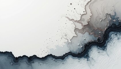 Obraz premium Fluid art creation abstract design digital artwork creative studio non-representational modern aesthetic