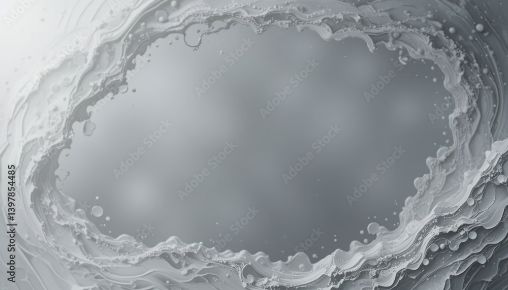 Poster fluid motion abstract background artistic design digital artwork soft color palette high-resolution 