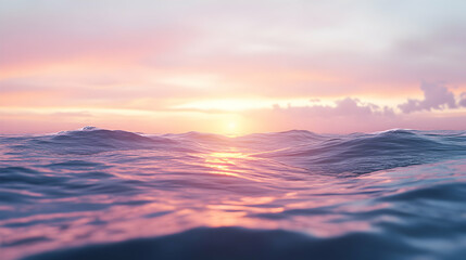 sunset in the mountains