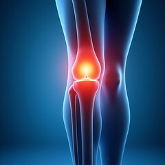 Knee Pain Anatomy Illustration