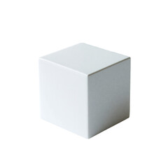 a simple pale green cardboard box sits against a light gray background, casting a soft shadow and presenting a clean, minimalist aesthetic.