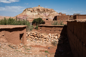 Ajt Bin Haddu in MOROCCO - Fortification settlement ksar inscribed on the UNESCO World Heritage