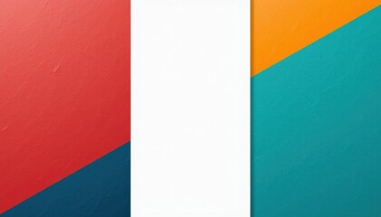 Fototapeta premium Creative colorful geometric design modern office digital art abstract environment artistic viewpoint visual inspiration for graphic designers