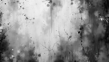 Fototapeta premium Abstract art texture digital space background design monochrome high contrast visual concept