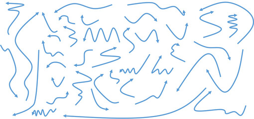  矢印のイラストセット