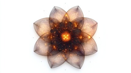 Abstract Floral Design