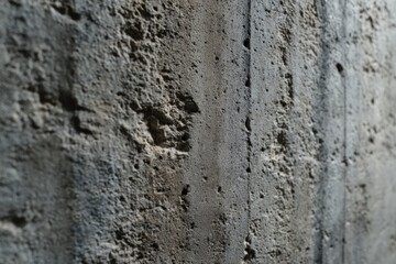 Textured Concrete Wall Showing Natural Patterns and Depth in Industrial Setting