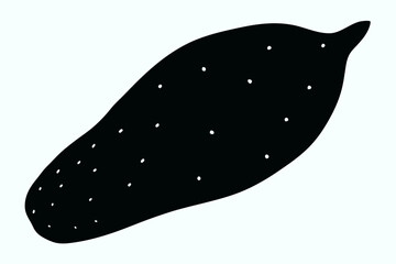 Colorful and clean vegetable vector illustration, ideal for food-related designs, healthy lifestyle promotions, restaurant menus, farm market branding, educational materials, and recipe graphics. Full