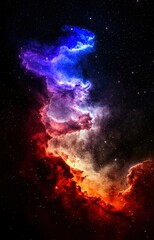 space background with stars